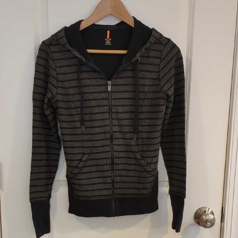 Lucy Black and Grey Hoodie